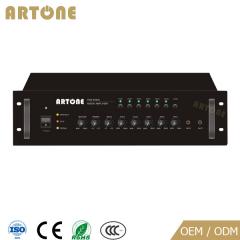 PMA-E6650 public address 650w 6 zone mixer amplifier