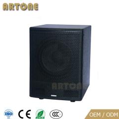 Pro 100W Commercial Audio 8 Inch Small 100V 8 Ohm Subwoofer Box ARTONE PA Speaker SUB-100