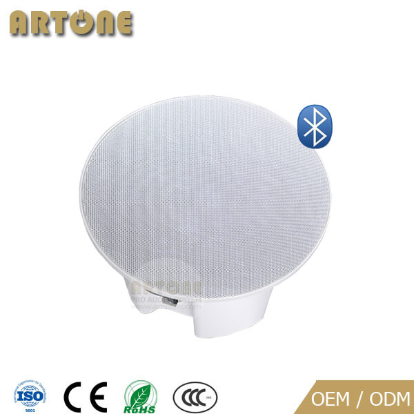 Bluetooth Ceiling Speaker 30w Power Frameless Grille For 5 Inch