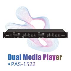 1U式双通道蓝牙多媒体播放器PAS-1522